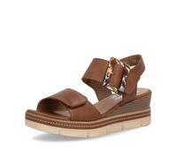 Remonte Women's Strappy Sandals D2L53, Women's Sandals, Brown 24, 7.5 UK