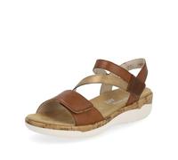 Remonte Women's Strappy Sandals R6860, Women's Sandals, Loose Insole, Braun Estate 24, 6 UK