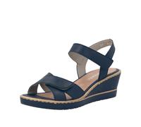 remonte Women's Wedge Sandal - Blue | R6252-16 16 39