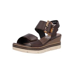 remonte Women's Wedge Sandal - Brown | D2L53-25 25 41