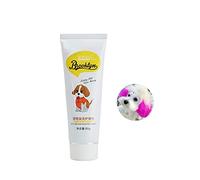 Remorui 1 Pc 80g Dog Cat Animals Hair Coloring Dyestuffs Pet Hair Dye Cream Pet Dyeing Pigment Grooming Coloring Creams Lovely Pink