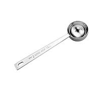 Remorui 1Pc 15ml Stainless Steel Precise Measuring Spoon Tea Coffee Powder Measure Scoop Mini Spoon for Cooking Baking Random