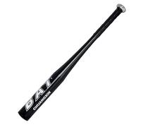 Remorui Aluminum Alloy Thickened Racket Baseball Practice Bat for for Softball, Home Defense, Training, Outdoor Sports Black 32 inch