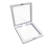 Remorui Pe Film Jewelry Box Clear Set 3pcs Unbreakable Storage Boxes for Necklace Bracelet Ring Display Multifunctional Design Challenge White A