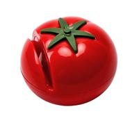 Remorui Tomato Shaped Scissor Sharpener Red Cutter Ceramics Quick Sharpening Multi-Function Fruits Metal Tableware Whetstone Kitchen Red