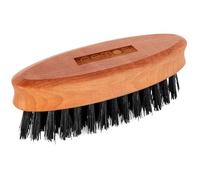 REMOS Beard Brush with Wild Boar Bristles Made of Local Pear Wood
