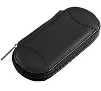 REMOS Manicure Case Empty Made of Genuine Leather with Space for 5 Tools - Black