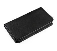 REMOS Manicure Case Empty Made of Genuine Leather with Space for 7 Tools - Black