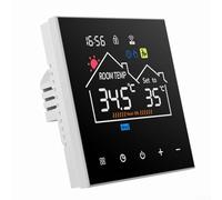 Remote Access Smart Thermostat with Touch Control Display, Energy Saving Home Heating with Child Lock Restriction and Multiple Weekly Scheduling Options for Temperature Management (3A-WIFI)