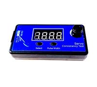 Remote Aircraft Servo Testing Tool ESC Consistency Tester Featuring 50Hz-250Hz Frequency Pulses Width Control Digital Servo Tester