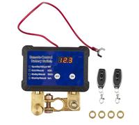 Remote Battery Disconnect Switch 12V 240A with Remote Cut-Off & Voltage Display Kill Switch for Auto Car Truck Boat RV ATV Marine