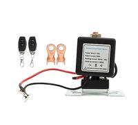 Remote Battery Disconnect Switch, 24V 500A Car Kill Switch with 2 Remote Control, Anti-Theft, Prevent Battery Drain, Battery Cut Off Switch for Car RV Truck Vehicle (24V500A)