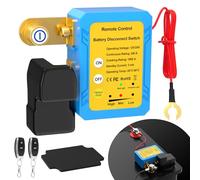 Remote Battery Disconnect Switch Battery 12V 240A Kill Switch Battery Cut Off Switch 12V Car Battery Disconnect Auto Anti Theft Kill Switch for Cars, Trucks, RVs, Boats
