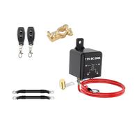 Remote Battery Disconnect Switches 200A DC12V Top Post Negatived Battery Shut Offs Switches For Car Truck Vehicle Remote Disconnect Switch