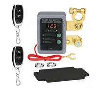Remote Battery Master Switch 12V 240A with Auto Shut-Off Below 11.8V Voltage Threshold for Car Truck RV Battery Protection