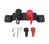 Remote Battery Terminal Kit 250A Brass Jump Post Relocation with Bracket Compatible with Car UTV ATV Marine