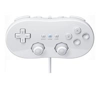 Remote CLASSIC Controller Suitable For Nintendo Wii Classic White, Remote Control, Gamepad