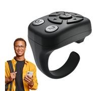 Remote Clicker - Remote Control for Mobile Camera, Portable Ergonomic Button, Lightweight Construction, Stable Connection | Remote Clicker Perfect for Selfies Live Streaming Video Calls