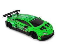 CMJ RC Cars Lamborghini Huracan GT3 Green Officially Licensed Remote Control Car 1:24 Scale Working Lights 2.4Ghz