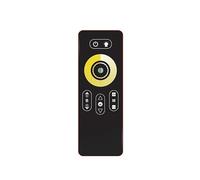 Remote Control 2.4G Remote Control Portable Slim Wireless Touch Dimming Without Controller(Black Dual colour)