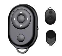 Remote Control 6 Buttons - Ebook Scroll Function & Scroll Button | Wireless Camera Shutter 5.0 | For Selfie Stick, Mobile Phone Camera, Short Video Recording, Vlogging