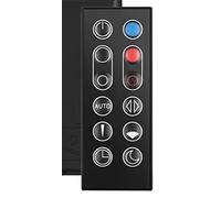 Remote Control 969897-02 969897-03 for Dyson Pure Hot+Cool HP04 HP05 HP06 HP07 HP09 Purifying Heater + Fan, with Magnetic and Built-in Battery -Black