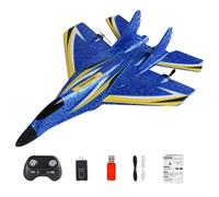 Remote Control Airplane - Colorful LED RC Plane, Beginner Electric Aircraft | Waterproof Flying Glider, Rechargeable Foam Model With 2.4GHz Controller, Aviation Toy For Kids Adults Outdoor Training