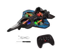 Remote Control Airplane Quadcopter Flying Toy Gift for Boys 360° Flip for Kids Adults Easy to Fly RC Plane Fighter Jet