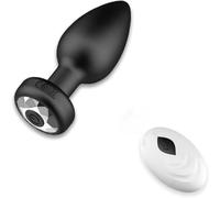 Remote Control Anal Plug Vibrating Anal Plug 10 Modes Vibrating Butt Plug Remote Control Vibrators, Anal Beads Prostate Massager, Plug Anal Toys for Men Women, Couples Adult Sex Toys