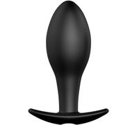 Remote control anal plug with 12 functions - Depth: 40 mm, Couleur: Black, Rayon: Couple, Length: 140 mm, Width: 100 mm
