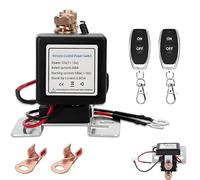 Remote Control Battery Relay Switch Car Starter,Remotes 12V/24V Car Battery Disconnect Switch,Remote Start & Warm-Up/Cool-Down,Anti-Theft & Easy Install,Rvs,And Classic Auto