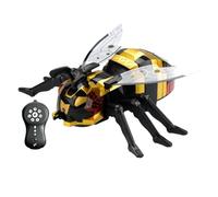 Remote Control Bee - 28x24x9.5cm Robot Bee Toys With Spray Sound Light, Wall Crawler Gecko | Creeping Animal RC For Boys Girls Gift, For Kids Boys Girls Home Party Travel Wall