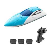 Remote Control Boat 2 4GHz Ship Toy with Battery Sealed Waterproof Design Stable Signal Easy to 30min Working Kids Adults Boys