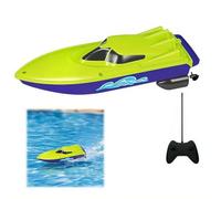 Remote Control Boat, Auto Reverse 2.4 GHz Double Waterproof Racing Speedboat Toy for Kids 8-12 Adults, Gift for Boy Girl Lake & Pool