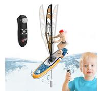 Remote Control Boat, Beach Toys For Kids Ages 8-12, Waterproof Pool Sailing Game With Led Lights, 2.4Ghz For Bathtub Play, Outdoor Adventures