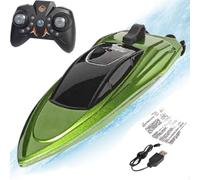 Remote Control Boat - High-Speed RC Boat | Mini Boats For Kids Adults | Radio Controlled Watercraft Suitable For Pools, Lakes, Racing Games & Outdoor Water Adventures