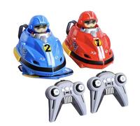 Remote Control Bumper Cars - RC Ejector Vehicles, LED Light Toy, Music Battle Car, Premium Fun Crash Game | Heavy Duty Car With Ejecting Seats For Birthday Toddler Boys Kids Children