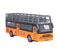 Remote Control Bus, Opening Doors City Bus Toy, 4 Channels RC Double Decker Bus, Remote Control Car Electronic Vehicles with Lights (QH204 9 Sightseeing Bus)