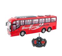 Remote Control Bus Scale Vehicle Model 1 30 with Lighting | Model School Bus Toy For Boys Girls Home Living Room Bedroom Backyard Park Birthday Holiday