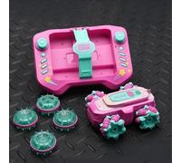 Remote Control Car, Amphibious RC Car for Land & Water, Amphibious RC Cars Toys, 4WD RC Boat, Christmas Birthday Gifts Toys for Ages 8-13, Water Beach Pool Toy (Pink)