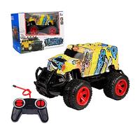 Remote Control Car Off Road RC Truck for Kids Boys Girls Cool Gadget Toy for Christmas Birthday Outdoor Adventure Racing (D, One Size)