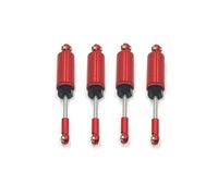 Remote Control Car Parts Compatible With MJX 16207 16208 16209 16210 H16 M162 M163 1/16 RC Car Upgrade Parts Metal Oil-filled Shock Absorber Damper(Red)
