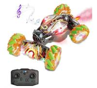 Remote Control Car,Rotating Twisting Climbing Car Toy,Hand Controlled RC Stunt C-ar,Gesture RC C-ar with Light and Music,360 Rotation Vehicle Cars for Christmas,Birthday