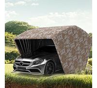 Remote Control Car Tent - Automatic One-Key Opening Folding Carport, Portable Anti-Snow Rainproof Garage, Heavy Duty Vehicle Tool Shed for Car Parking
