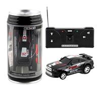 Remote Control Car With Cans - PP + Electronic Components 12.8x6.5cm | RC Drift Racing Car Toy | Creative Remote Control Vehicle | For Christmas, Birthday, Easter