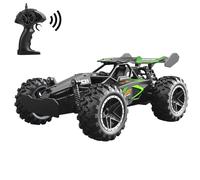 Remote Control Cars - 2.4GHz High-Speed RC Car for Kids, 15KM/H 1:18 Off-Road Remote Control Car, Electric Truck Toy for Boys & Girls Gifts (Green)