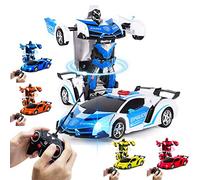 Remote Control Cars for Kids - Transformers Toys Inspired RC Car, 1:18 Scale, 2.4GHz High-Speed Racing Vehicle, Battery, for Boys and Girls, Indoor Outdoor Fun (White)