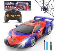 Remote Control Cars Spider Toys Age 3+ for Kids 4 5 6 7 8 9, 1/18 Rechargeable 2.4Ghz Radio Racing Drift RC Car, Indoor Outdoor Car Games Xmas Christmas Stocking Fillers Birthday Gifts for Boys Girls