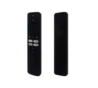 Remote Control Case Cover Compatible for 2023 Xiaomi Mi 4K TV BoX 2nd Gen, TV Remote Control Silicone Anti-slip Anti-drop Sleeve(Case Only) (black)