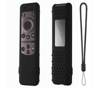 Remote Control Case Cover Compatible for Samsung BN59-01432 2023 New, Protective TV Remote Control Cover Shockproof Silicone Sleeve Replacement Case with Lanyard(Case Only) (Black)